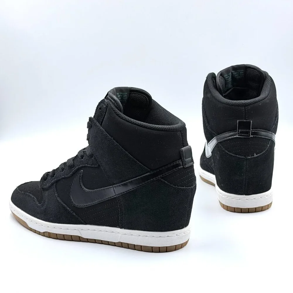 Wmns Nike Dunk Sky Hi Wedge Essential 'Black Gum'